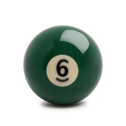 Бильярдный шар Pool Standard №6 (57,2 мм)