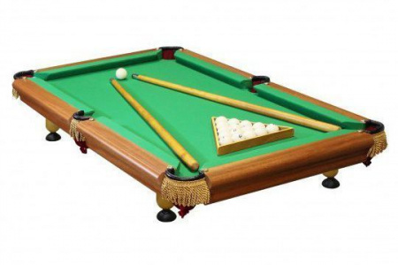 Настольный бильярд Салют-Мини 3 фута (пирамида, пул)